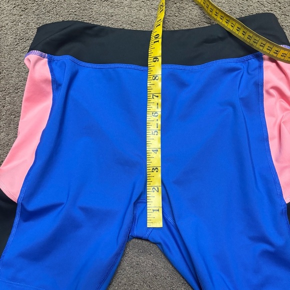 The North Face 90 Extreme Colorblock Bike Shorts Spandex Women Size Medium - Picture 5 of 8